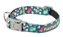 Load image into Gallery viewer, “Fuzzyard Dinosaur Land Dog Collar - Durable, Comfortable, and Stylish”
