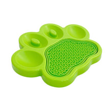 Load image into Gallery viewer, PAW 2-in-1 Slow Feeder &amp; Lick Pad (Green)
