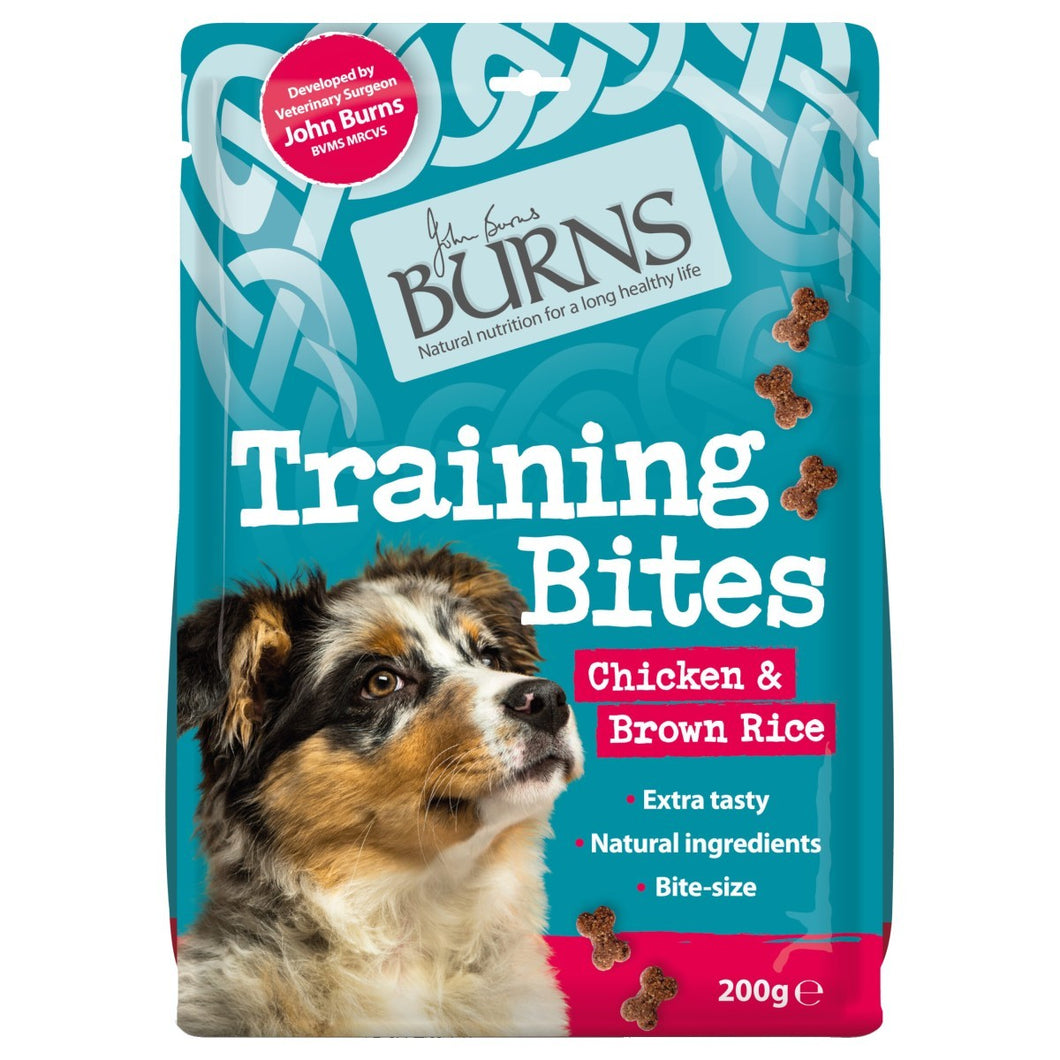 John Burns Training Bites Chicken & Brown Rice 200g