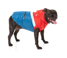 Load image into Gallery viewer, Fuzzyard The Seattle Raincoat - Red &amp; Blue
