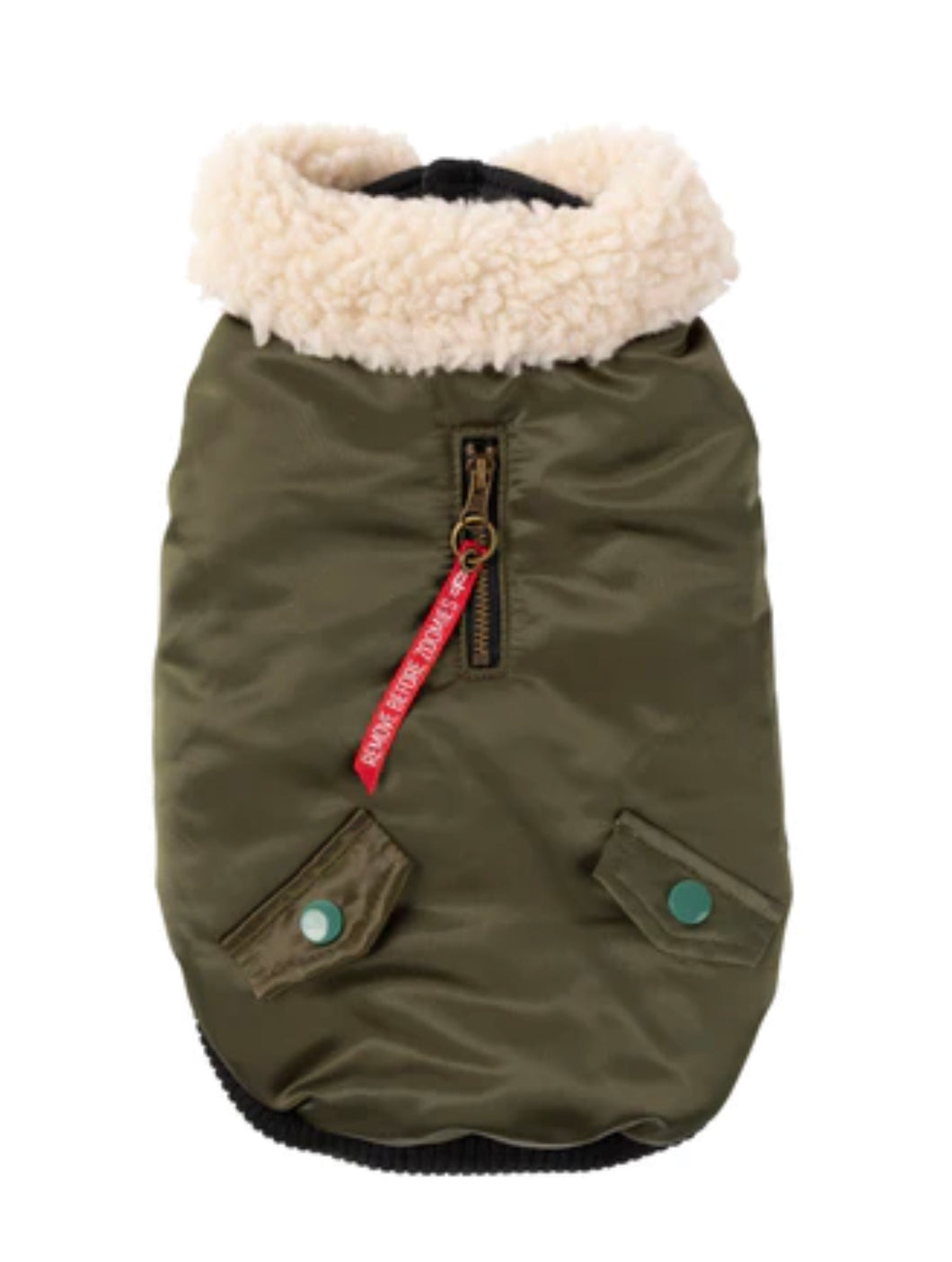 Fuzzyard The Zoomie Jacket - Olive