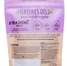 Load image into Gallery viewer, Natures Deli Adult Training Treats Duck with Sweet Potato 100g
