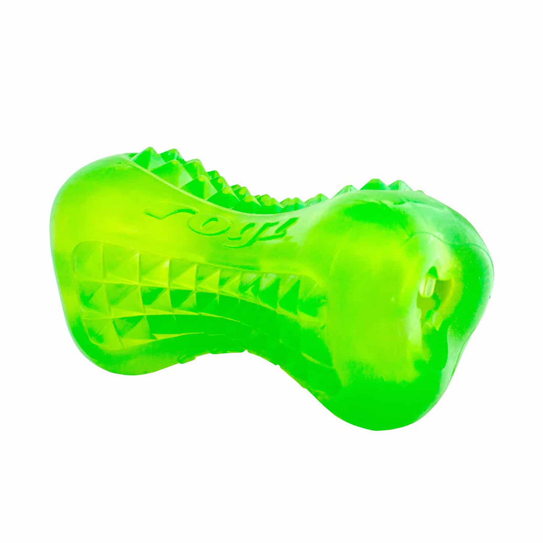 Rogz Yumz Dogs Treat Toy Lime (Medium)