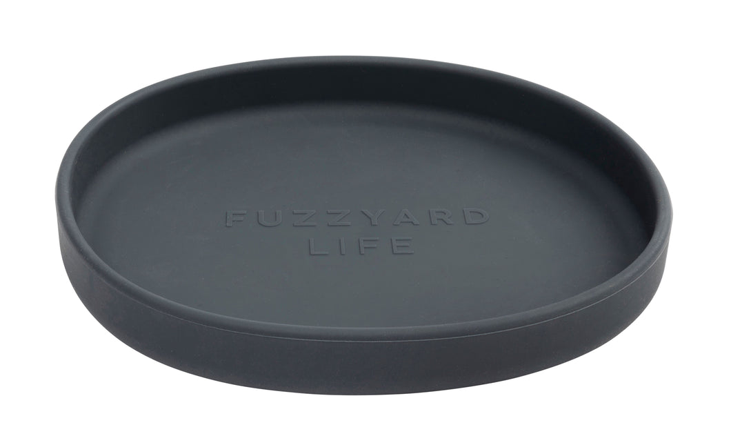 Fuzzyard Life Silicone Cat Dish - Slate Grey