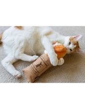 Load image into Gallery viewer, P.L.A.Y Feline Frenzy Kicker Tuna Baguette Cat Toy
