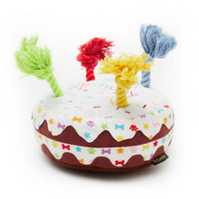 Load image into Gallery viewer, “Pet London Birthday Cake Dog Toy”
