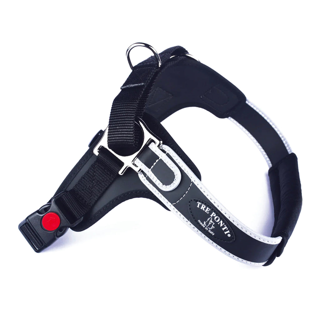 Tre Ponti Forza Anti-Pull Harness Black