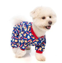 Load image into Gallery viewer, “Fuzzyard Bacon &amp; Eggs Pyjamas: Cozy and Cute Sleepwear for Dogs”
