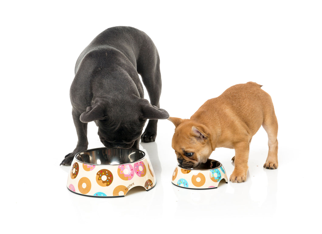 Fuzzyard Go Nuts for Donuts Dog Bowl