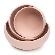 Fuzzyard Life Silicone Bowl - Soft Blush