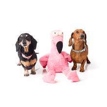 Load image into Gallery viewer, “Fuzzyard Flo The Flamingo Dog Toy”
