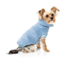 Load image into Gallery viewer, Fuzzyard Turtle Teddy Sweater - Washed Blue
