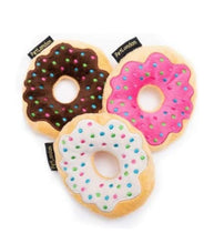 Load image into Gallery viewer, “Pet London Plush Iced Donut Dog Toy - 2 Pack”
