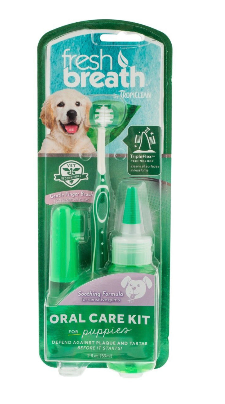 “Fresh Breath Oral Care Kit For Puppies”