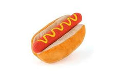 Load image into Gallery viewer, P.L.A.Y Hot Dog Plush Dog Toy
