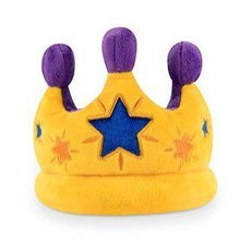 Load image into Gallery viewer, P.L.A.Y Party Time Canine Crown Plush Dog Toy
