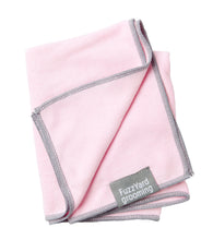 Load image into Gallery viewer, “Fuzzyard Microfibre Drying Towels for Puppies - Pink with Grey Trim”
