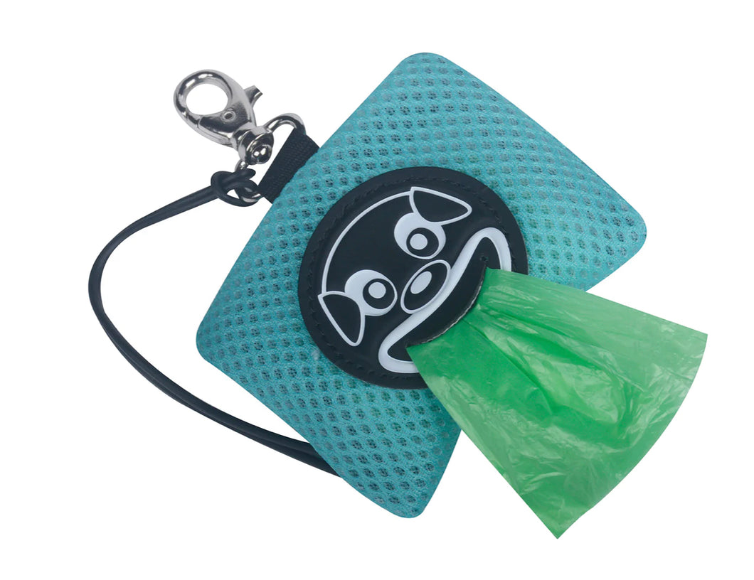 Tre Ponti Mint Mesh Smiley Poo Bag Dispenser