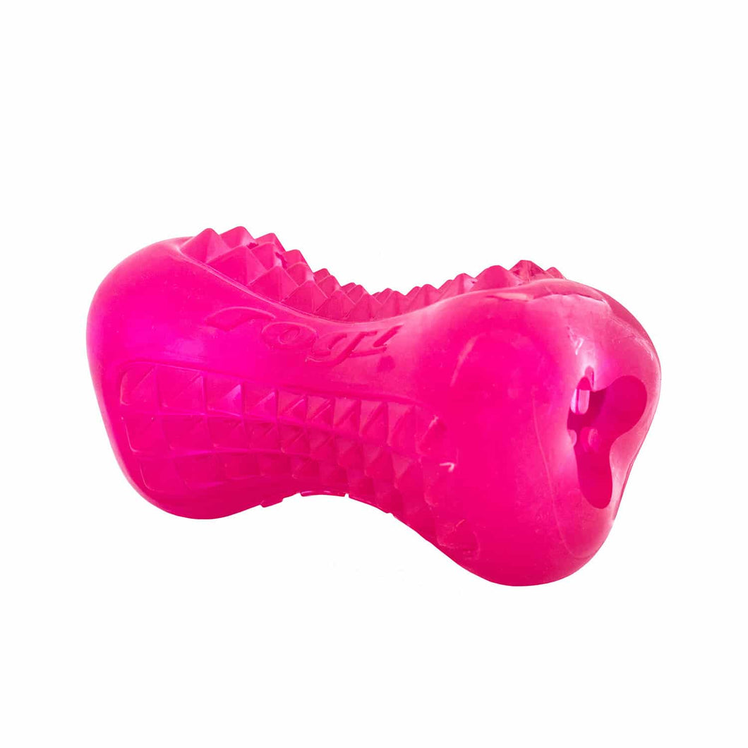 Rogz Yumz Dogs Treat Toy Pink (Medium)