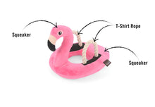 Load image into Gallery viewer, “P.L.A.Y Tropical Paradise Flamingo Float”
