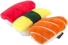 Load image into Gallery viewer, “P.L.A.Y Sushi Dog Toy”
