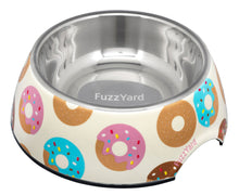 Load image into Gallery viewer, Fuzzyard Go Nuts for Donuts Dog Bowl
