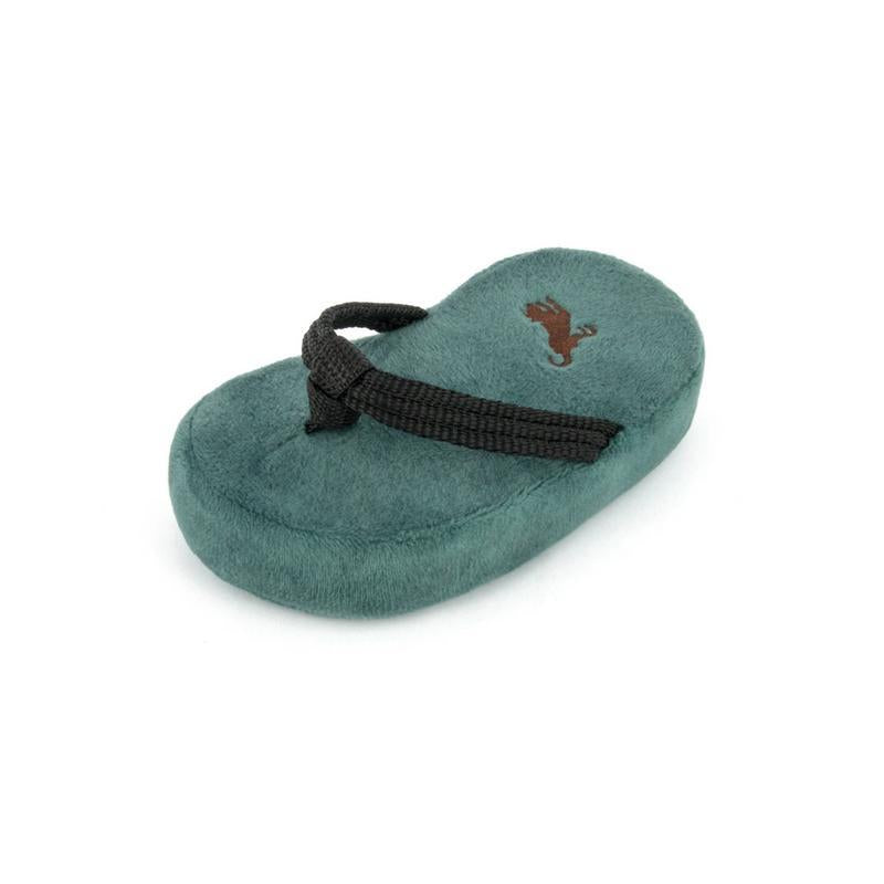 “Fuzzyard Flip Flop Sandal Plush Dog Toy”