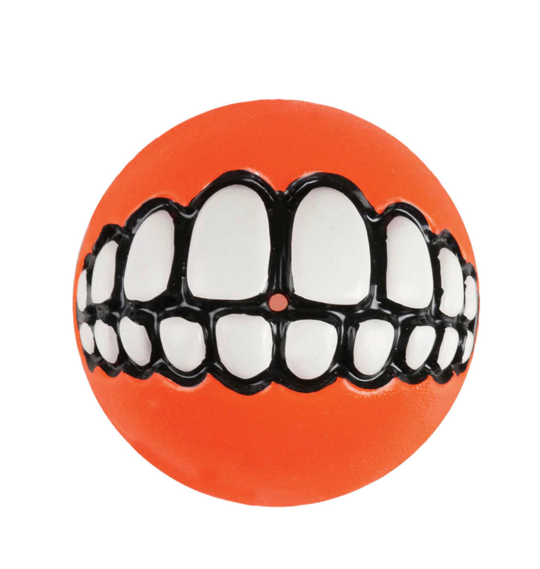 Rogz Grinz Treat Ball - Orange