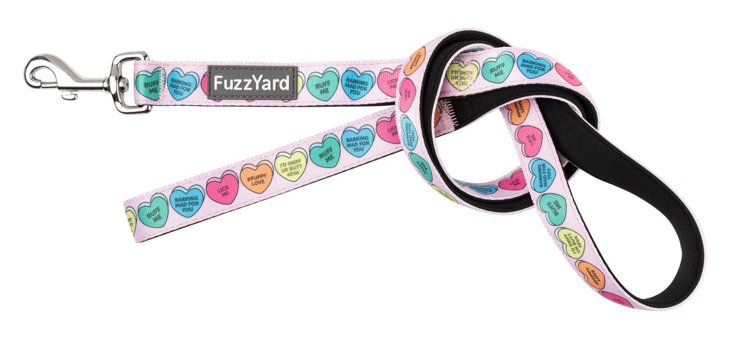 “Fuzzyard Candy Hearts Dog Lead”