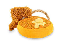 Load image into Gallery viewer, P.L.A.Y Barking Brunch Chicken &amp; Woofles Plush Dog Toy
