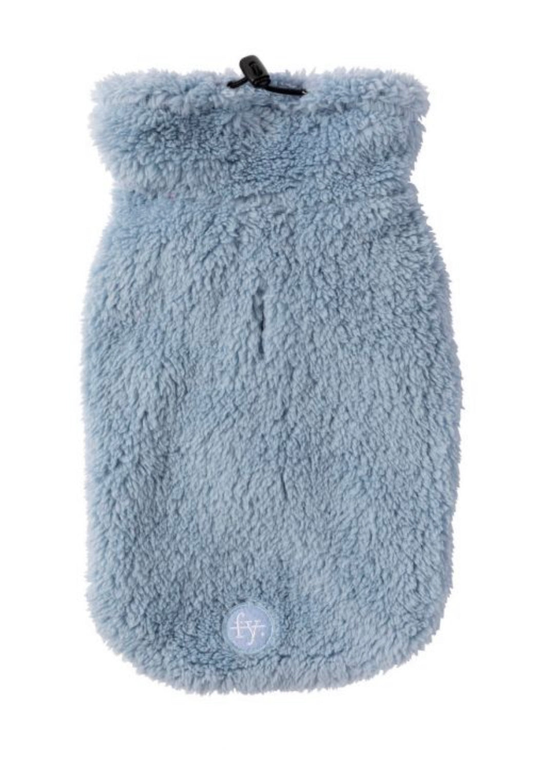 Fuzzyard Turtle Teddy Sweater - Washed Blue