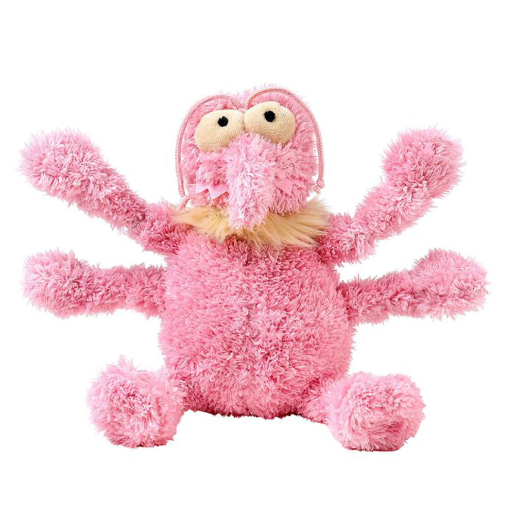 Fuzzyard Scratchette The Pink Flea Dog Toy