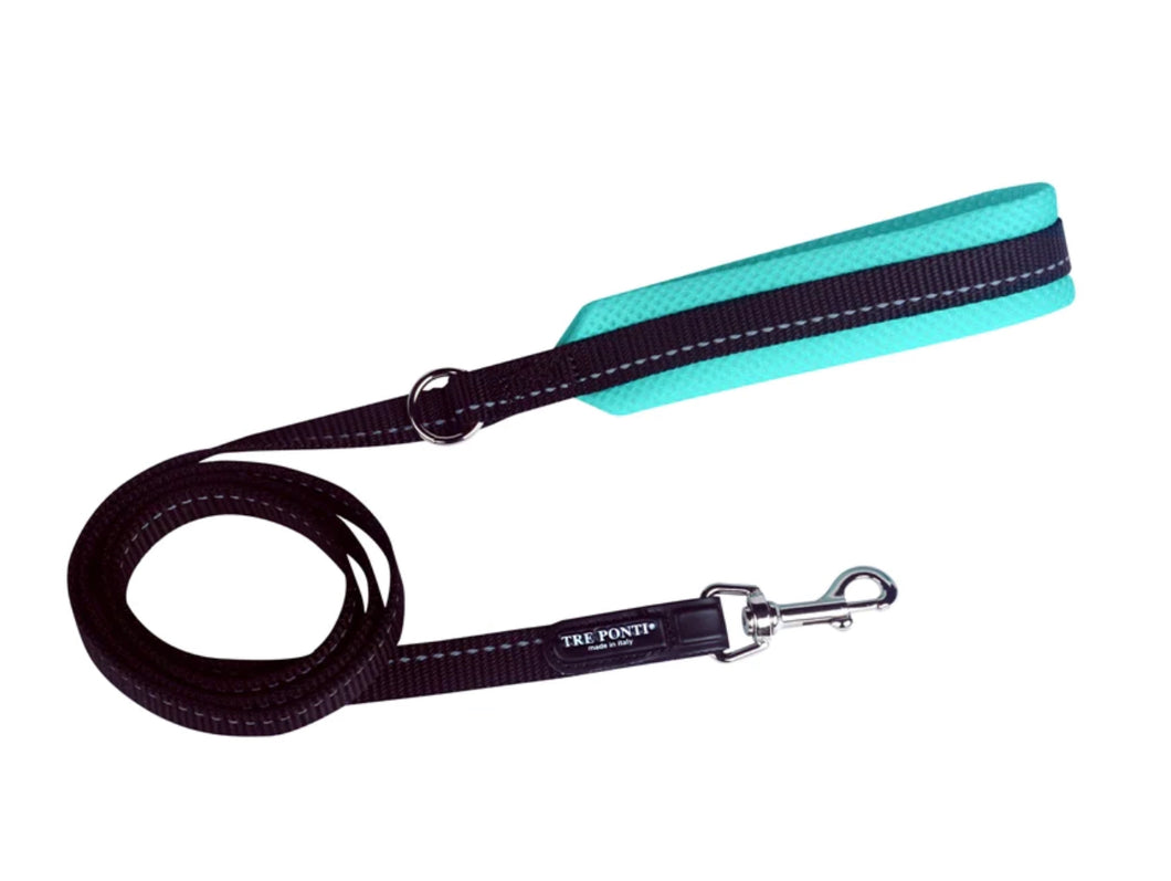 Tre Ponti Mint Mesh Handle Lead