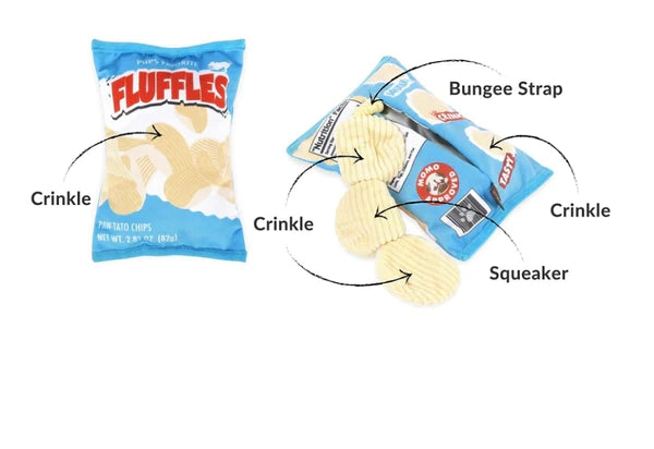 P.LA.Y Snack Attack Fluffles Chips