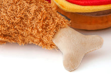 Load image into Gallery viewer, P.L.A.Y Fried Chicken Plush Dog Toy
