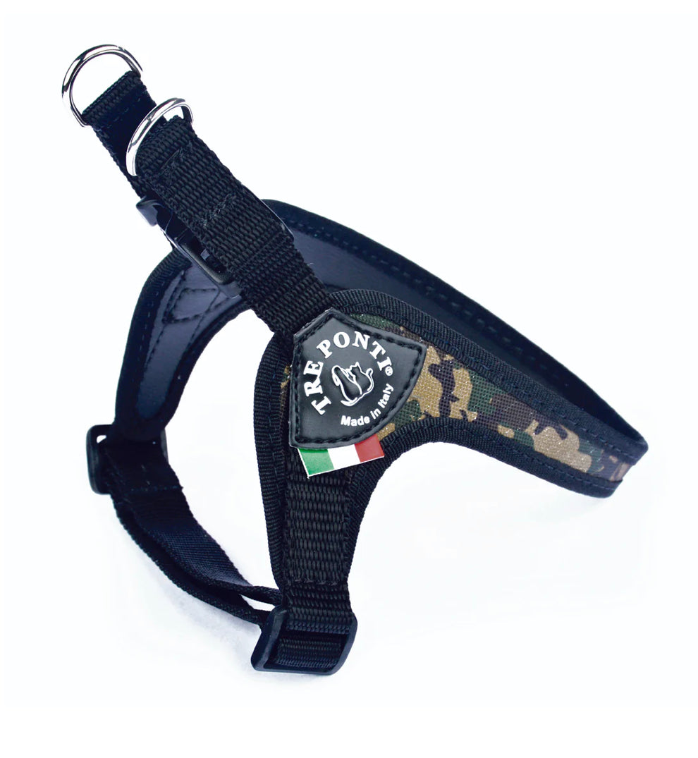 Tre Ponti Easy Fit Camouflage Harness with Adjustable Girth